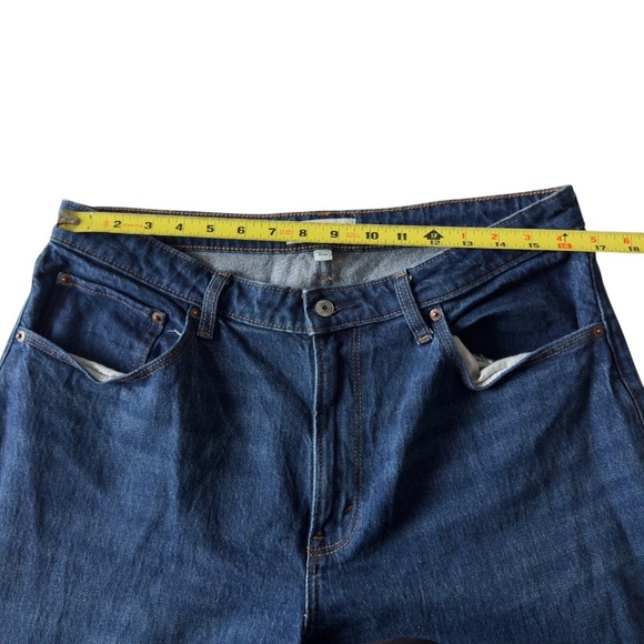 ABERCROMBIE & FITCH The 90's Relaxed Ultra High Rise Curve Love Jeans 32/ 14S - Picture 5 of 8